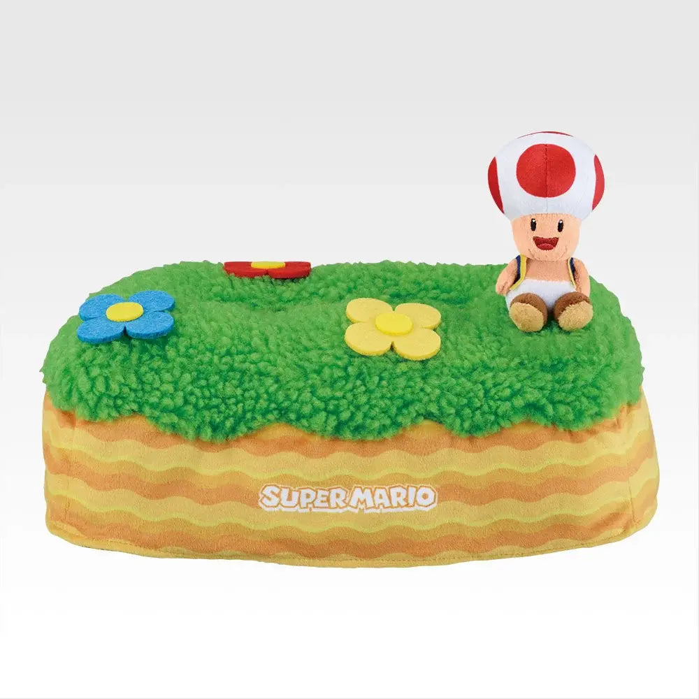 Super Mario - Always Together Mario & Friends: Toad Tissue Case [Ichiban-Kuji Prize B]