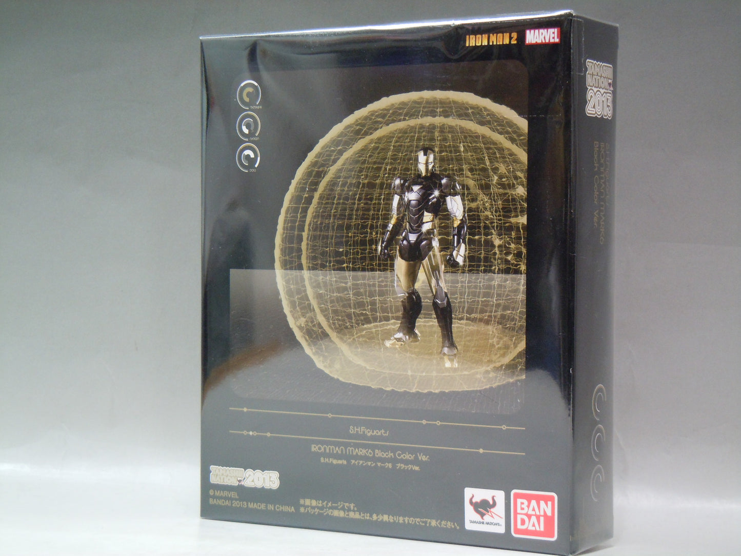 SHFiguarts Iron Man Mark 6 Versión negra Exclusiva de Tamashii Nation 2013 