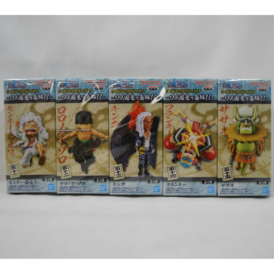 ONE PIECE World Collectable Figure Wanokuni Onigashima 11 5Packs