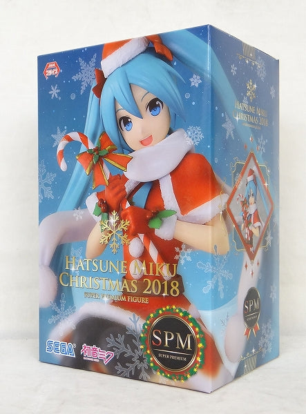 Figura Super Premium de la serie Hatsune Miku de SEGA para Navidad 2018 