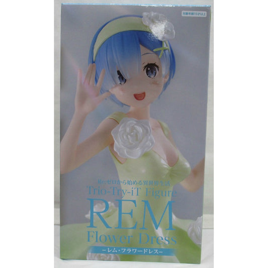 Re:Zero - Starting Life in Another World - Trio-Try-iT Figure - Rem Flower Dress Ver.