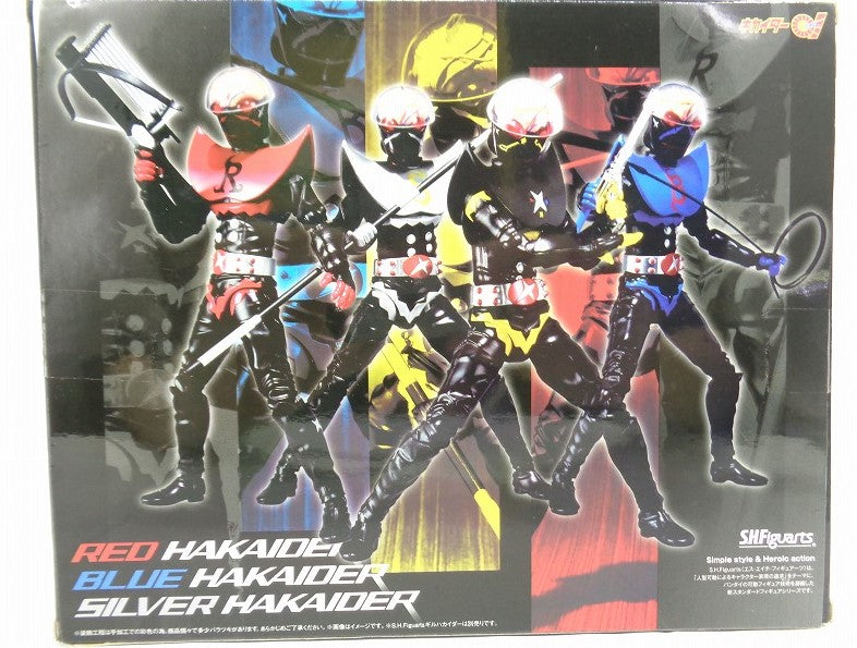 S.H.Figuarts Red Hakaider, Blue Hakaider, Silver Hakaider set of 3, animota