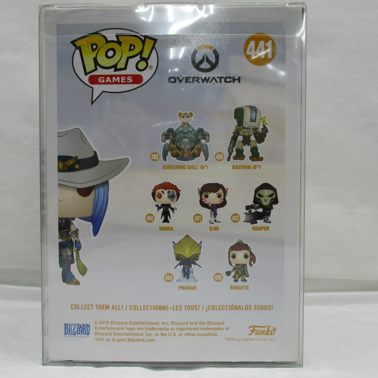 FUNKO POP! Game 441 Ashe(Blue/White) [Overwatch] Funko Shop Exclusive, animota