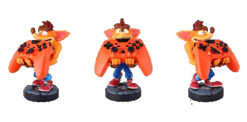 [Crash Bandicoot 4] "Crash" EXG Cable Guys Controller & Phone Stand, Action & Toy Figures, animota