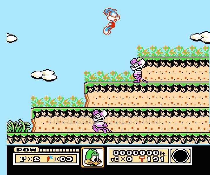 Tiny Toon Adventures.Famicom Japanese Version