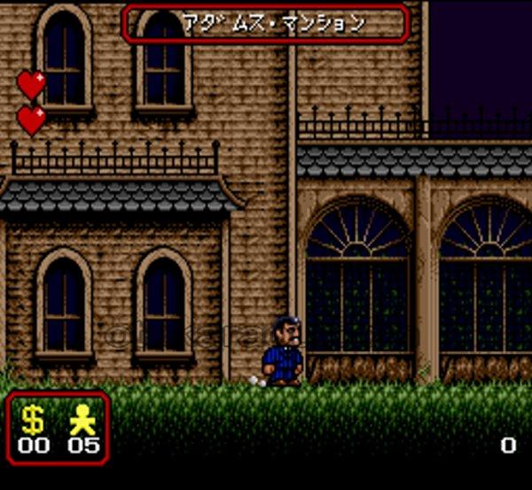 The Addams Family.SUPER Famicom Japanese Version