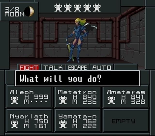 Shin Megami Tensei II.SUPER Famicom Japanese Version