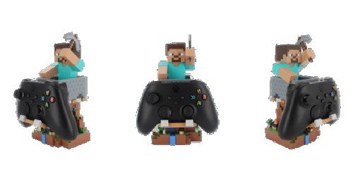[Minecraft] "Steve" R.E.S.T EXG Cable Guys ・ Controller & Phone Stand, Action & Toy Figures, animota