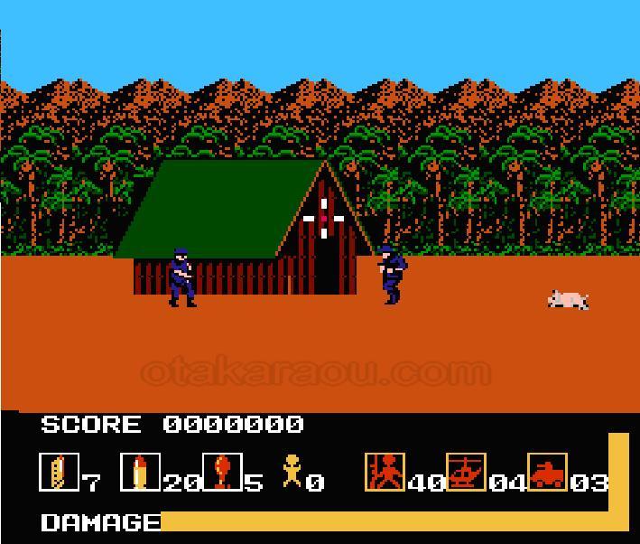 OPERATION WOLF.Famicom Japanese Version