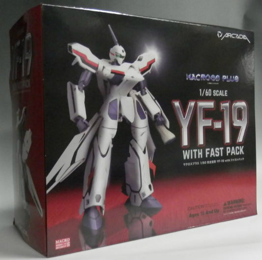 ARCADIA Macross 1/60 YF-19 With Fast Pack, Action & Toy Figures, animota
