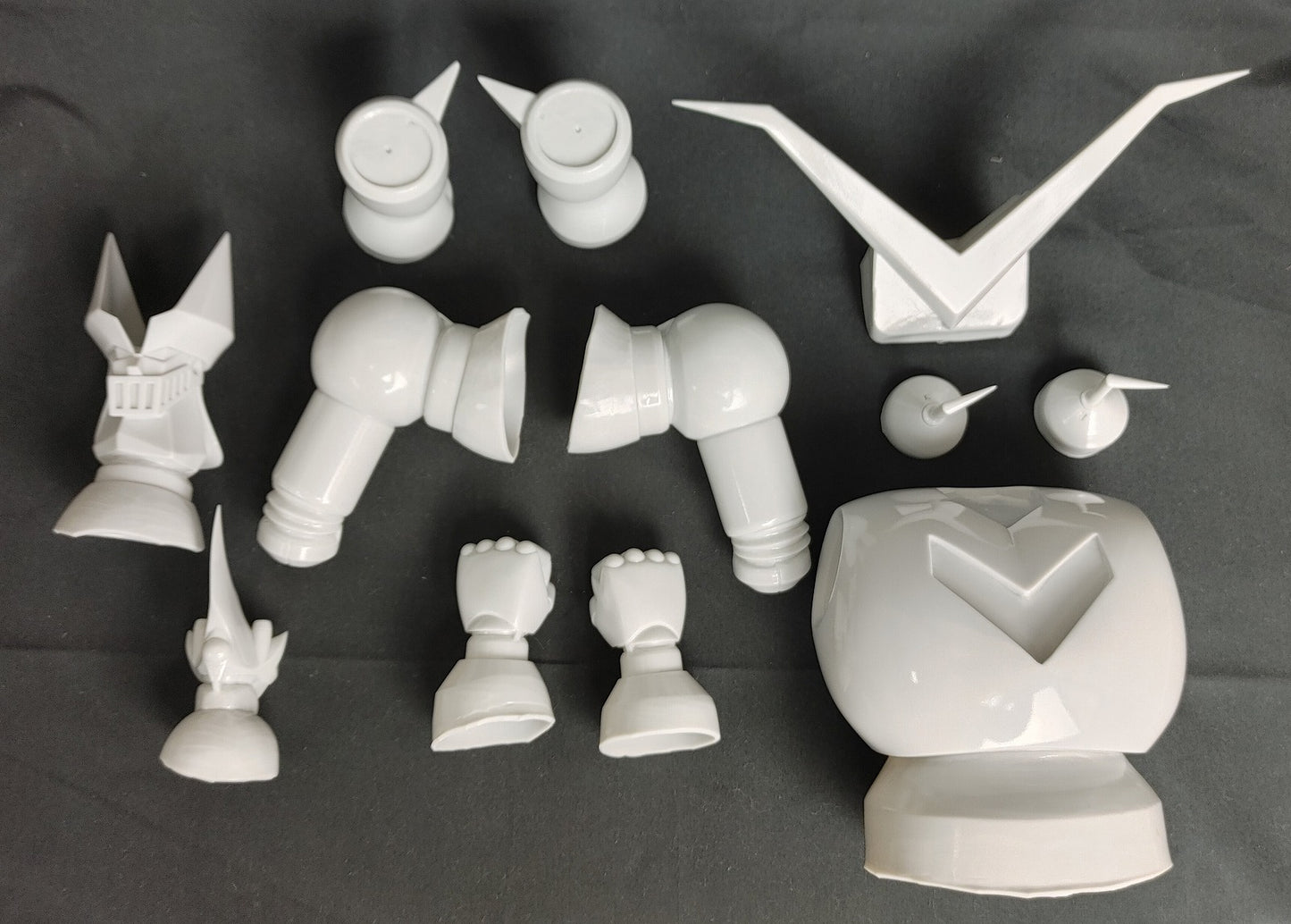 Mighty Mecha Series Great Mazinger Soft Vinyl Kit (Unpainted)