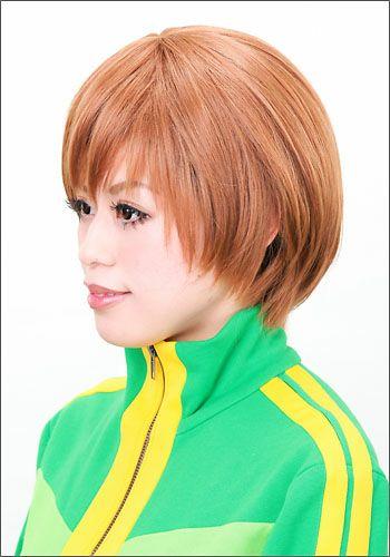 "Persona 4" Chie Satonaka style cosplay wig | animota