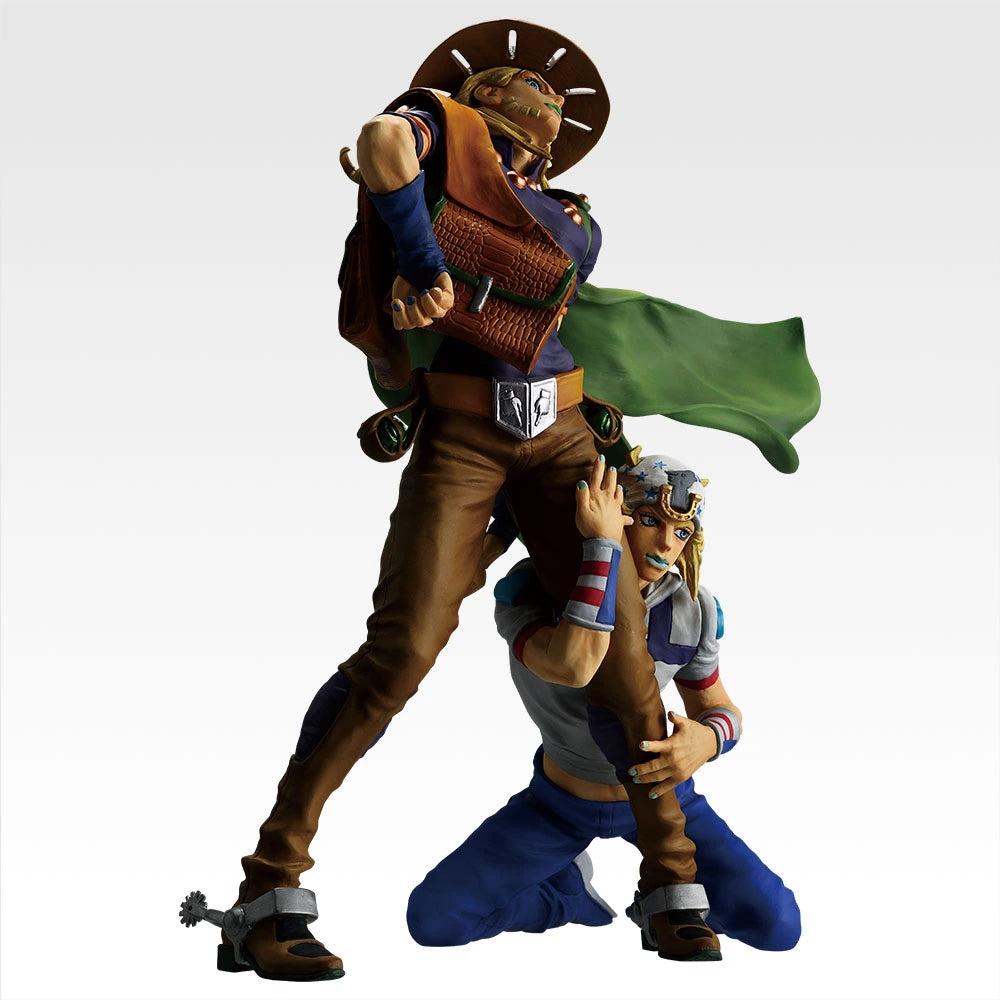 JoJo's Bizarre Adventure The Gathering of STARS Johnny Joestar & Gyro Zeppeli MASTERLISE PLUS [Ichiban-Kuji Prize Last One]