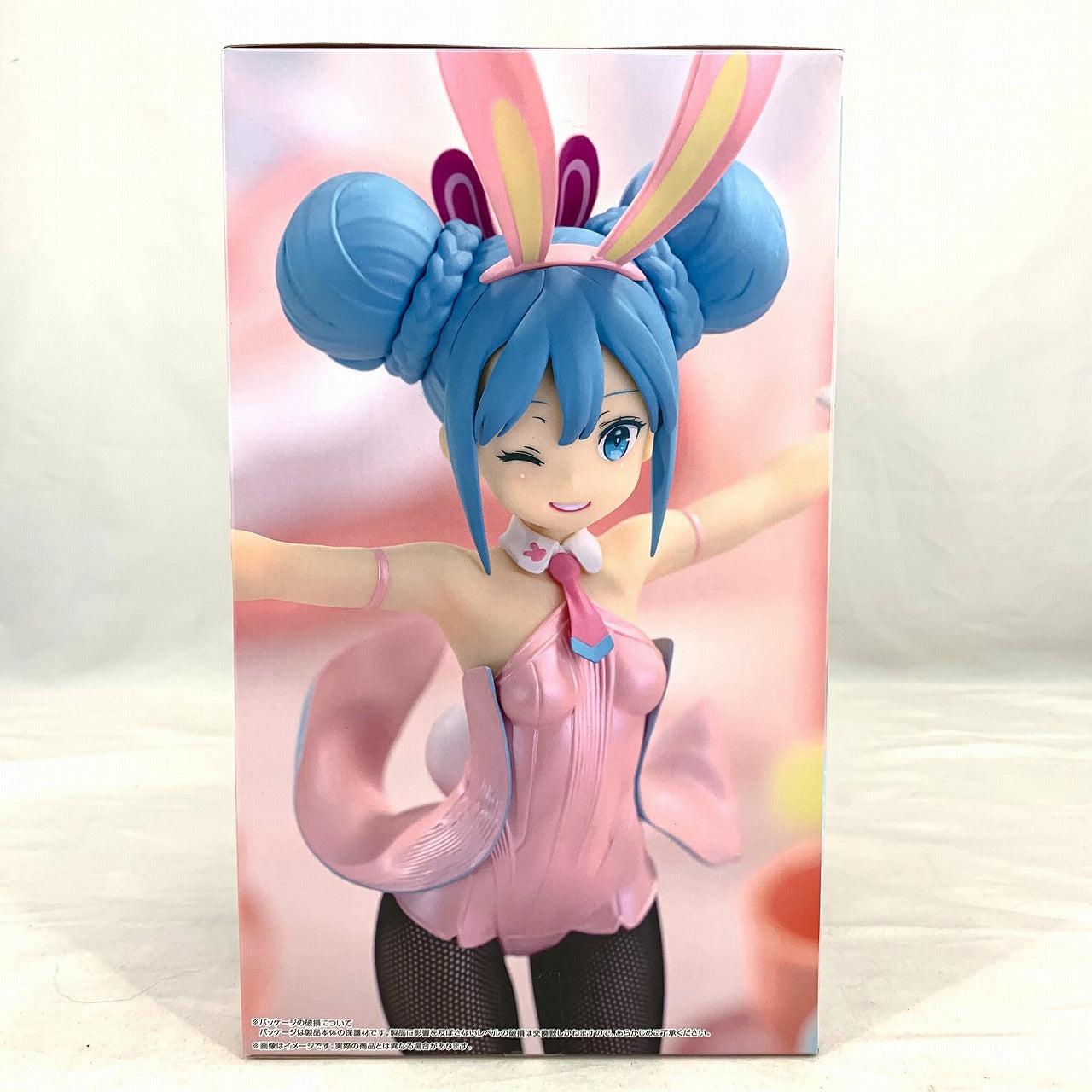 FuRyu BiCute Bunnies Figure-Miku Hatsune- Wink Pearly Pink ver.