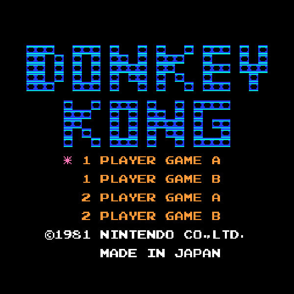 Donkey Kong.Nintendo Famicom Japanese Version