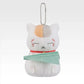 Natsume Yuujinchou - Atelier Book - Carried on a Paper Airplane - Fluffy Plush Toy Mascot [Ichiban-Kuji Prize D]