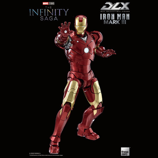 Marvel Studio Infinity Saga DLX Iron Man Mark. 3 1/12 bewegliche Figur 