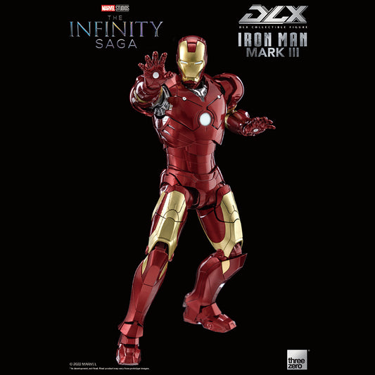 threezero DLX Marvel Studios: Saga del Infinito Iron Man Mark 3 