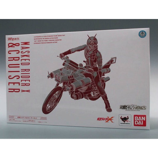 S.H.Figuarts Kamen Rider X and Cruiser Set, Action & Toy Figures, animota