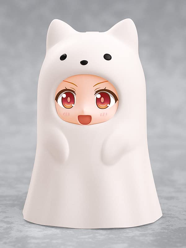 Nendoroid More Kigurumi Face Parts Case Ghost Cat (White) | animota