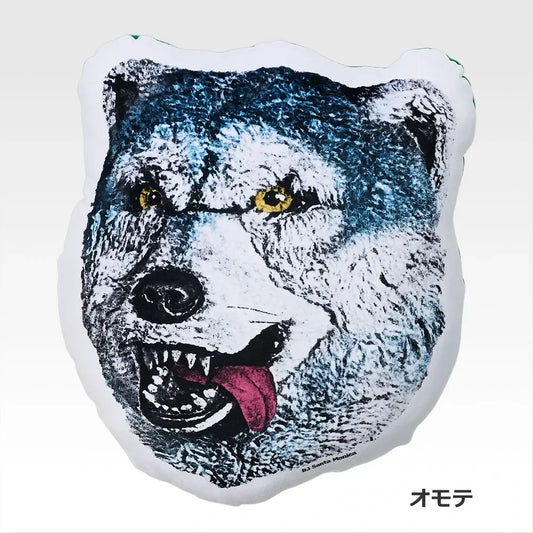 MAN WITH A MISSION 15th ANNIVERSARY DJ Santa Monica Face Cushion [Ichiban-Kuji Prize F]