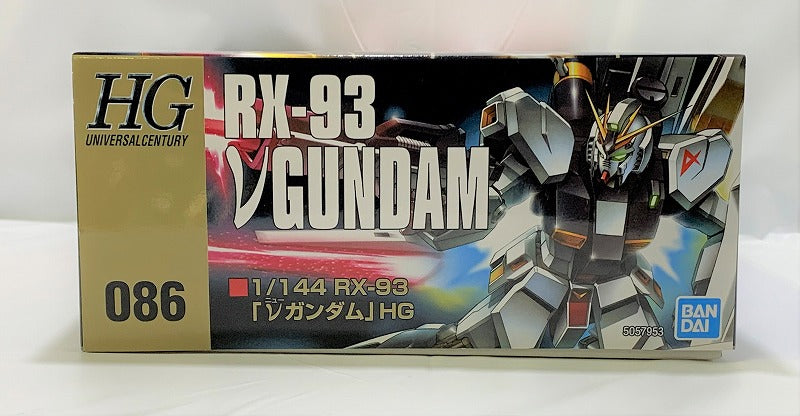 HGUC 086 1/144 RX-93 y Gundam