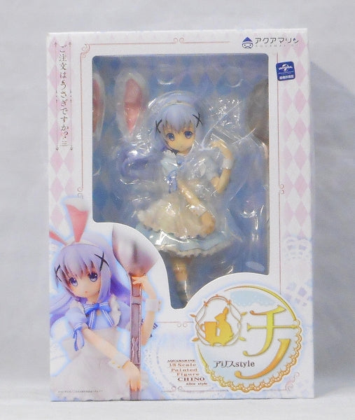 Aquamarine Is the Order a Rabbit?  Chino Alice Style 1/8 PVC, Action & Toy Figures, animota
