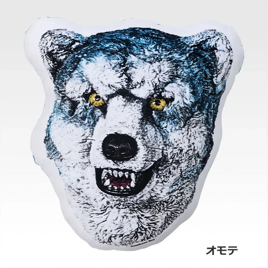 MAN WITH A MISSION 15th ANNIVERSARY Kamikaze Boy Face Cushion [Ichiban-Kuji Prize D]