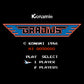 Gradius.Famicom Japanese Version