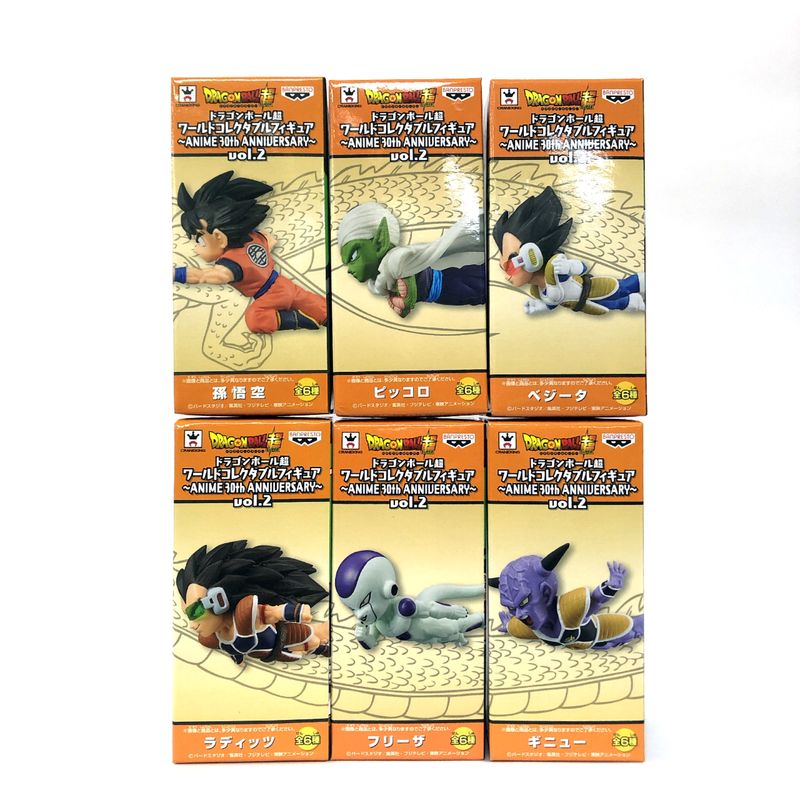 Dragon Ball Super World Collectable Figure -Anime 30th Anniversary- Vol.2 Set of 6