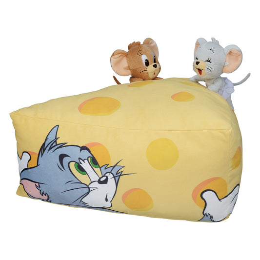 TOM AND JERRY -One peaceful day- JERRY and TUFFY Plush Cheese [Ichiban-Kuji Last One Prize]