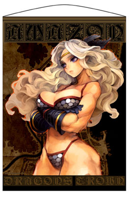 Dragon's Crown - Amazon Wall Scroll, Decorative Tapestries, animota