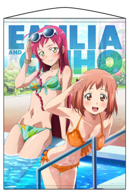 Hataraku Maou-sama! - Wall Scroll: Emilia & Chiho, Decorative Tapestries, animota