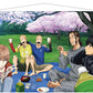 Kaze ga Tsuyoku Fuiteiru Wall Scroll /Ohanami (Kakeru, other), Decorative Tapestries, animota