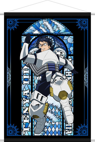 My Hero Academia Stained Glass-style Wall Scroll Tenya Iida, Decorative Tapestries, animota