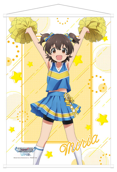 THE IDOLM@STER Cinderella Girls U149 B2 Wall Scroll Cheerleader Miria Akagi