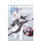 Re:ZERO -Starting Life in Another World- Rem B2 Wall Scroll, Decorative Tapestries, animota