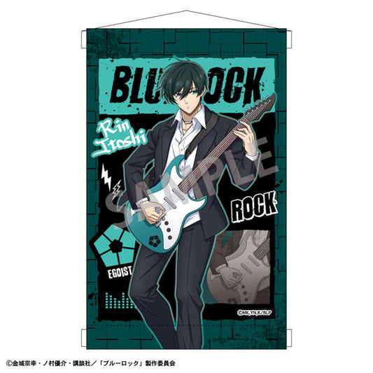 Bluelock A4 Wall Scroll Rin Itoshi / Rock Band