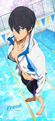 Free! - SuriSuri Wall Scroll: Haruka, Decorative Tapestries, animota