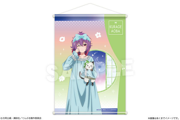 TenPuru B2 Wall Scroll Vol.2 03 Kurage Aoba, Decorative Tapestries, animota