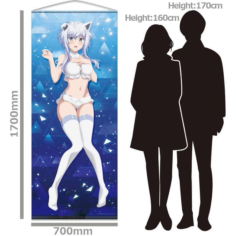 The Misfit of Demon King Academy II Almost Life-size Wall Scroll A [Misha Necron] New Illustration, Decorative Tapestries, animota