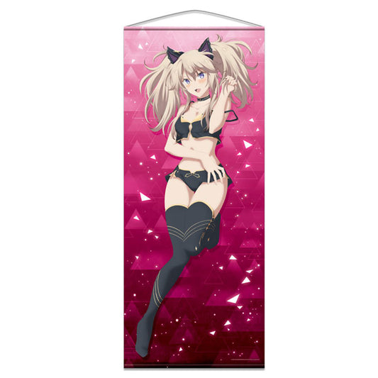 The Misfit of Demon King Academy II Almost Life-size Wall Scroll B [Sasha Necron] New Illustration, Decorative Tapestries, animota