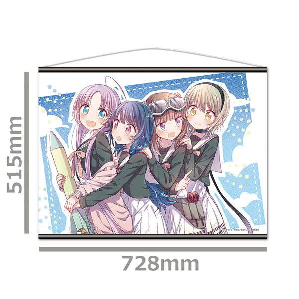 Hoshikuzu Telepath B2 Wall Scroll A [Umika & Yu & Haruno & Matataki], Decorative Tapestries, animota