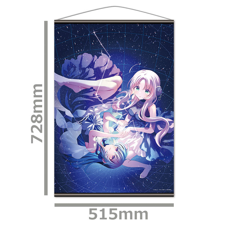 Hoshikuzu Telepath B2 Wall Scroll B [Umika & Yu], Decorative Tapestries, animota