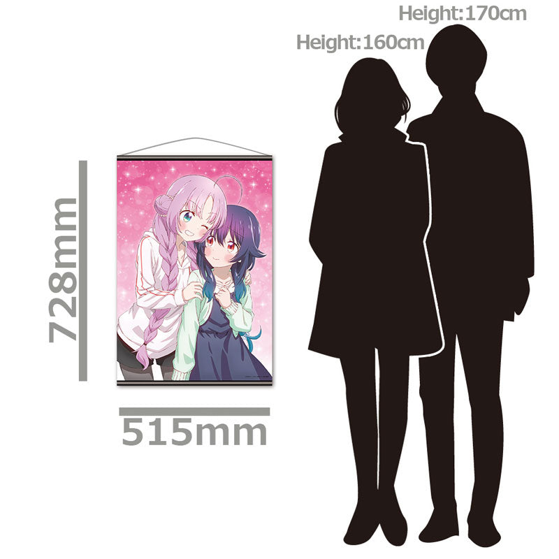 Hoshikuzu Telepath B2 Wall Scroll C [Umika & Yu], Decorative Tapestries, animota