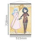 Dungeon no Naka no Hito B2 Wall Scroll Clay & Belle, Decorative Tapestries, animota