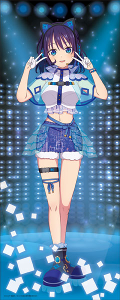 Kanojo mo Kanojo "Magazine Heroine Fest" New Illustration Life-size Wall Scroll [w/Bonus] (2) Minase Nagisa, Decorative Tapestries, animota