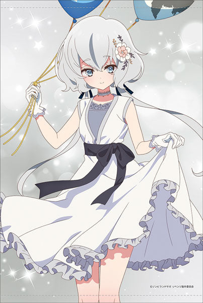 Zombie Land Saga Revenge New Illustration B2 Wall Scroll Dress ver. (4) Junko Konno