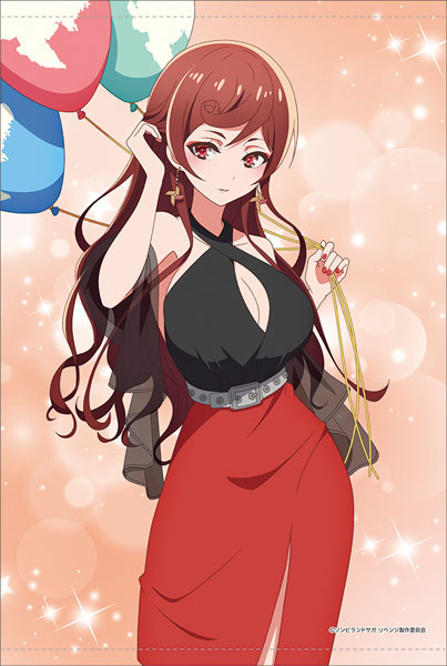 Zombie Land Saga Revenge New Illustration B2 Wall Scroll Dress ver. (5) Yuugiri