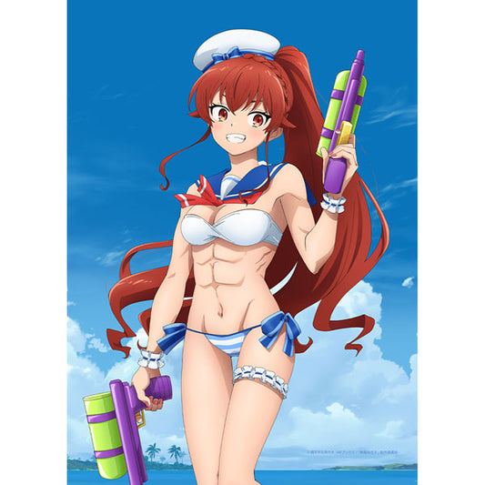 Mushoku Tensei: Jobless Reincarnation II -Isekai Ittara Honki Dasu- New Illustration B2 Wall Scroll (Eris/ Marine Sailor Swimsuit) Double Suede(Pre-order)